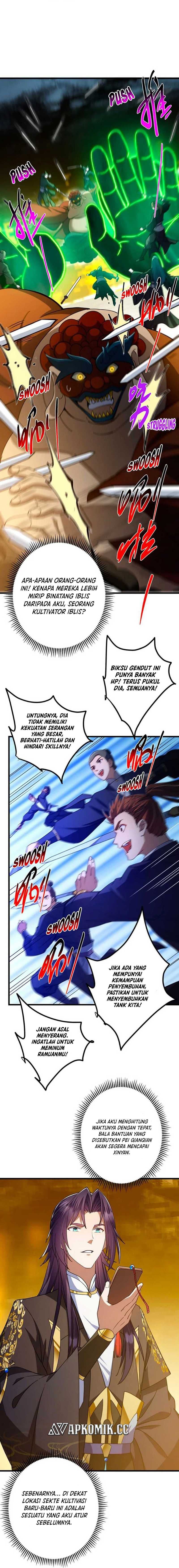 Halaman 3 dari Keep A Low Profile, Sect Leader Chapter 427