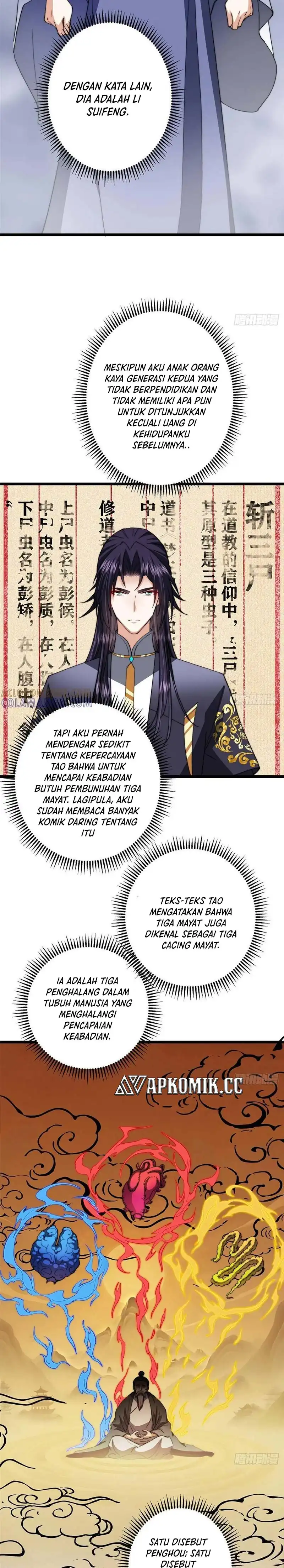 Halaman 3 dari Keep A Low Profile, Sect Leader Chapter 553