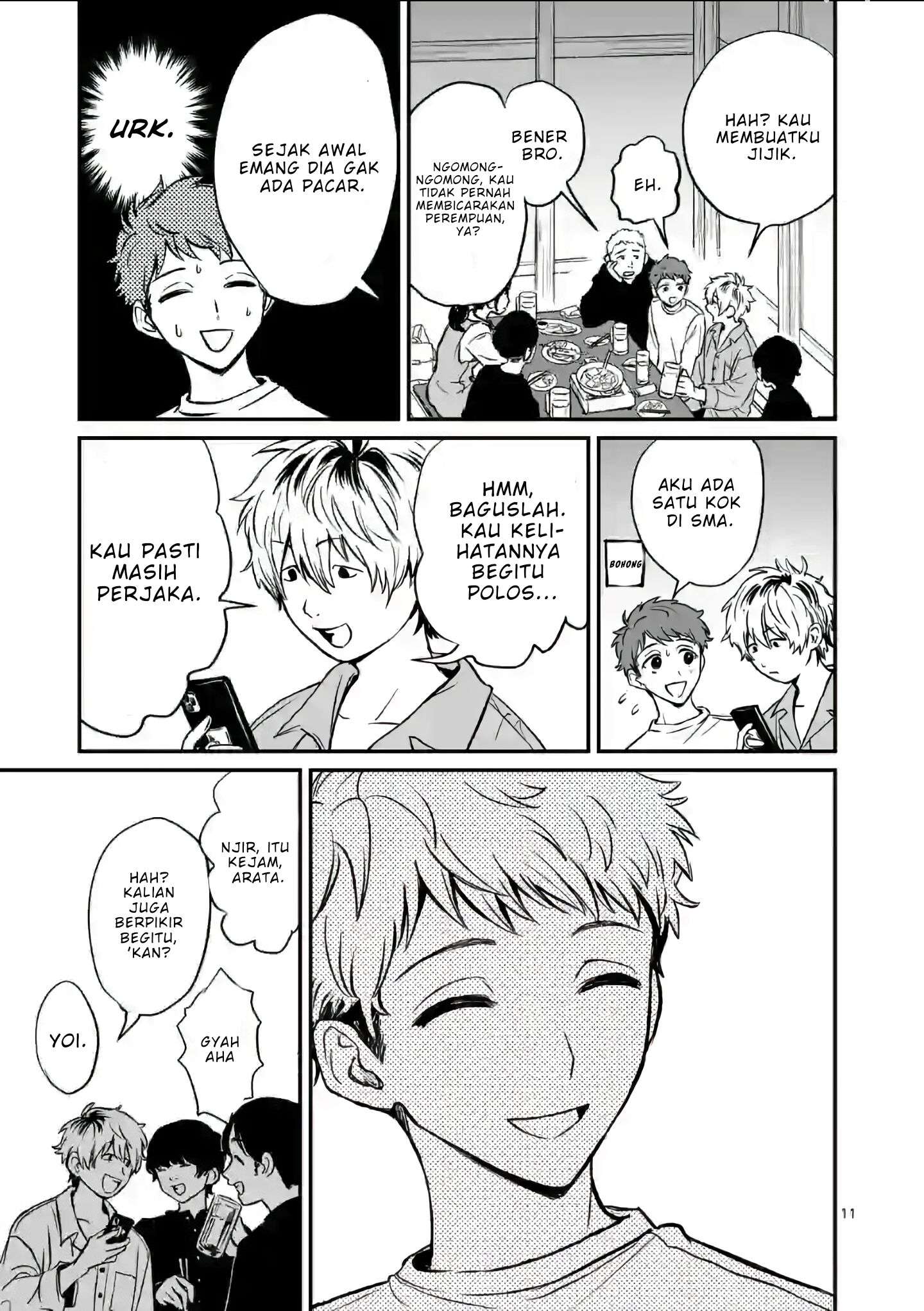 Halaman 11 dari Kimi ni Koisuru Satsujinki Chapter 1