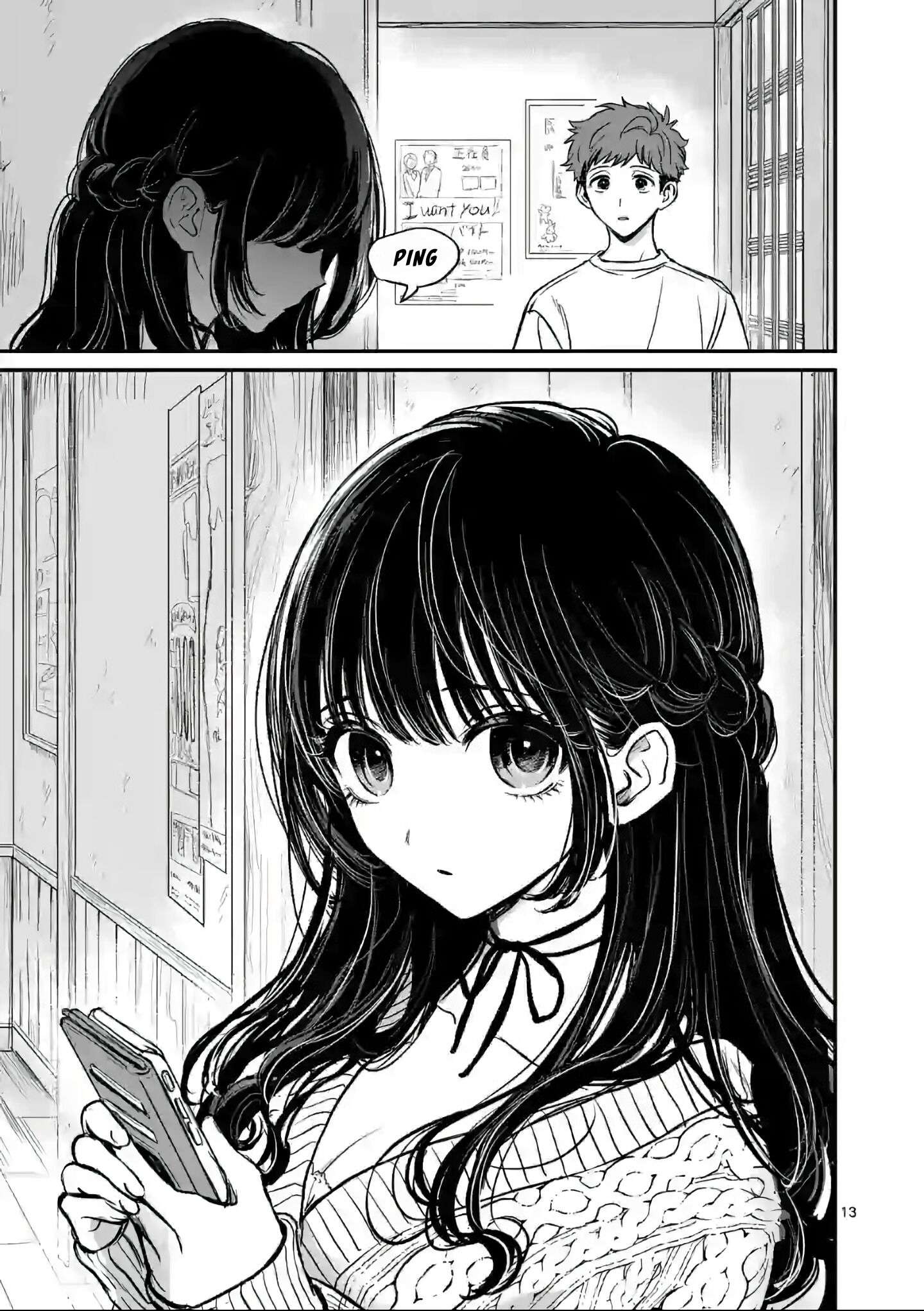 Halaman 13 dari Kimi ni Koisuru Satsujinki Chapter 1
