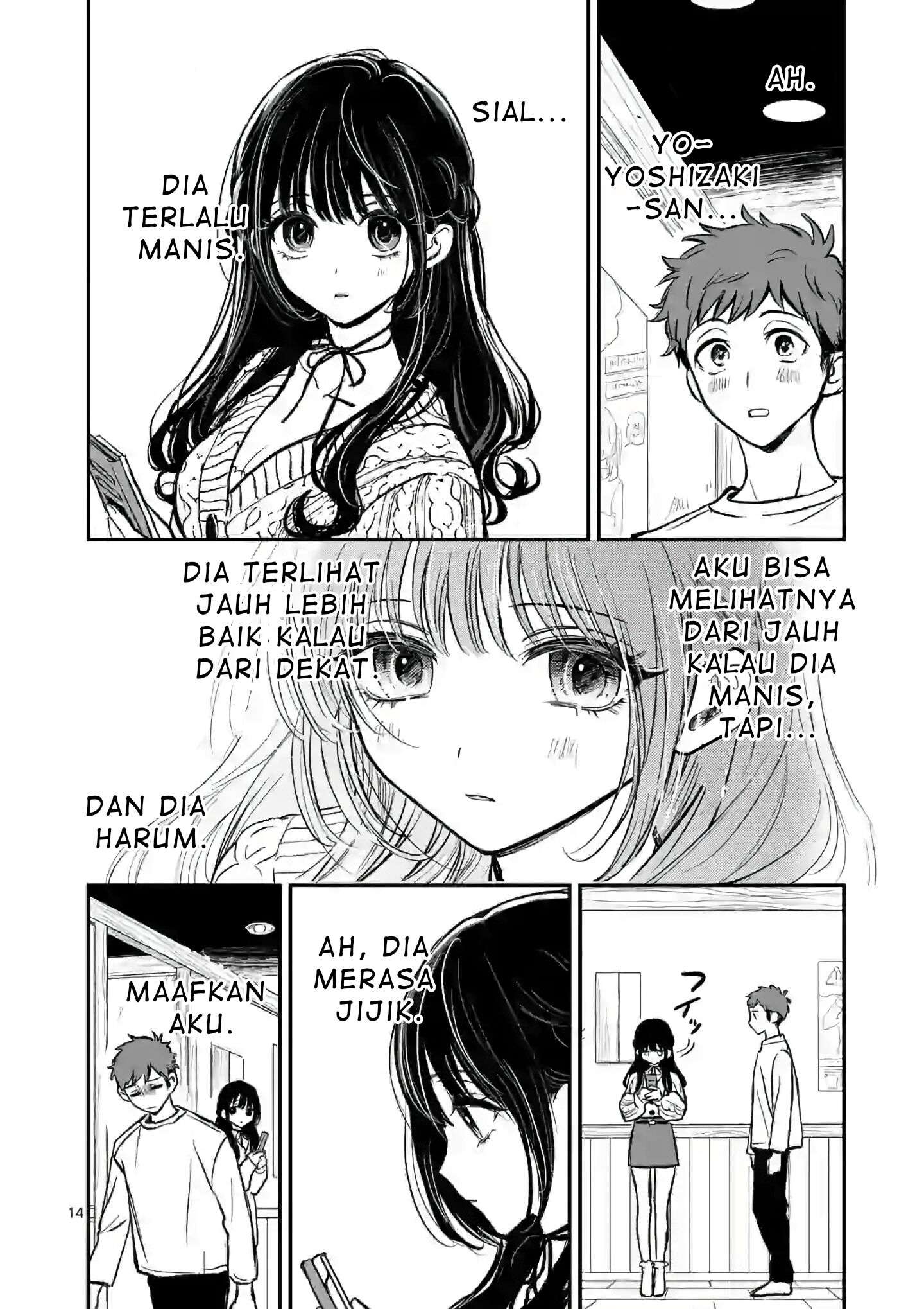 Halaman 14 dari Kimi ni Koisuru Satsujinki Chapter 1