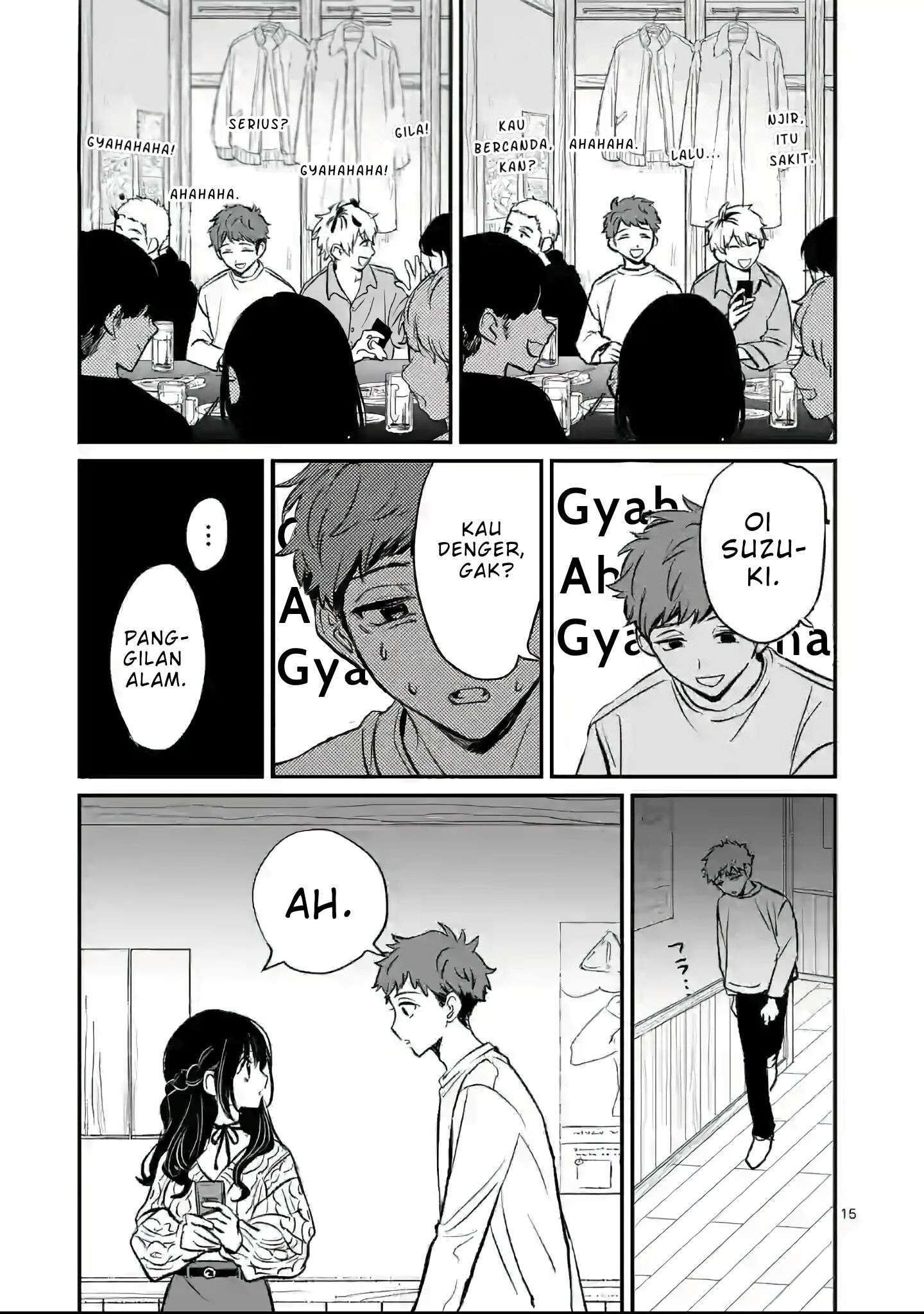 Halaman 15 dari Kimi ni Koisuru Satsujinki Chapter 1