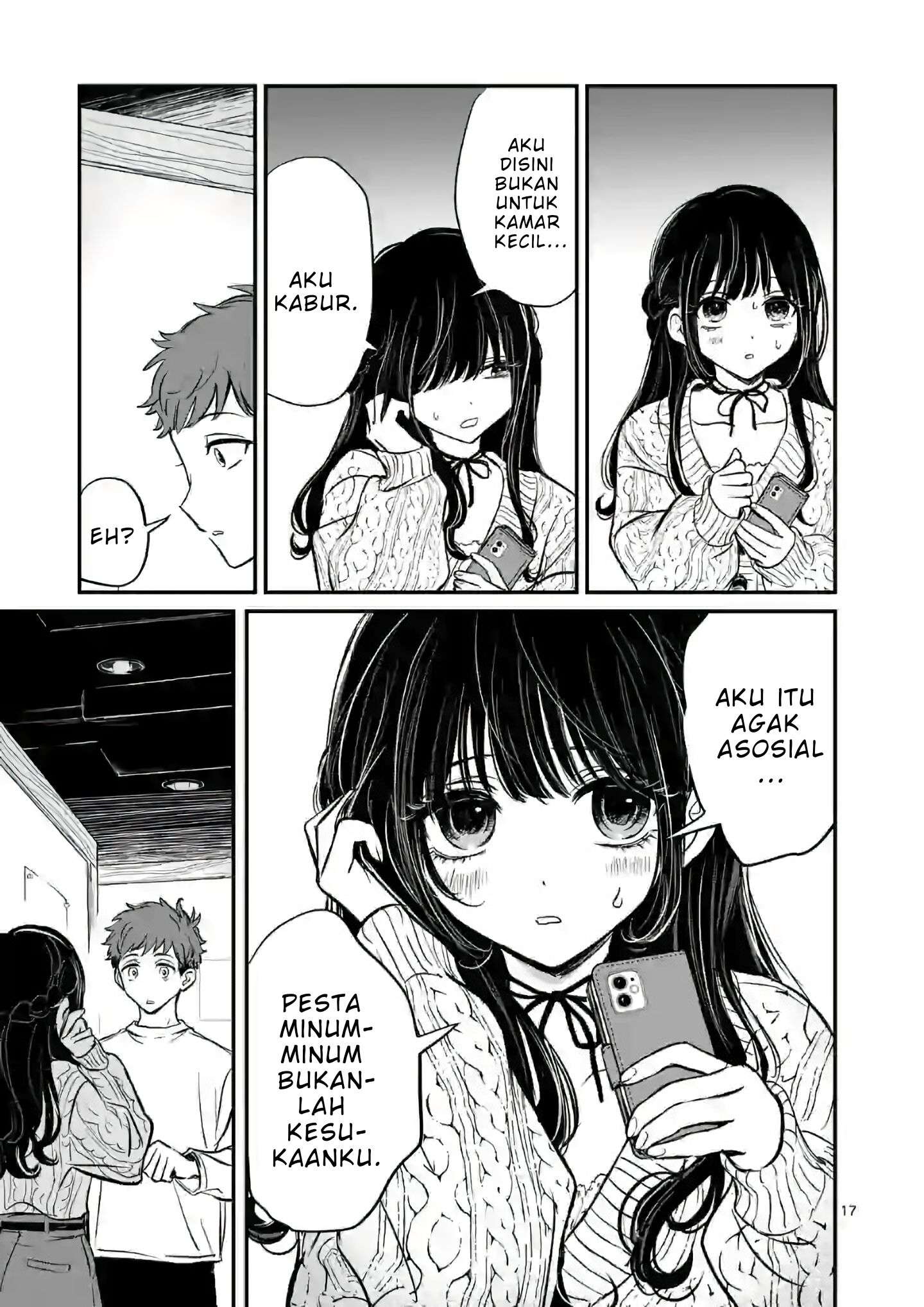 Halaman 17 dari Kimi ni Koisuru Satsujinki Chapter 1