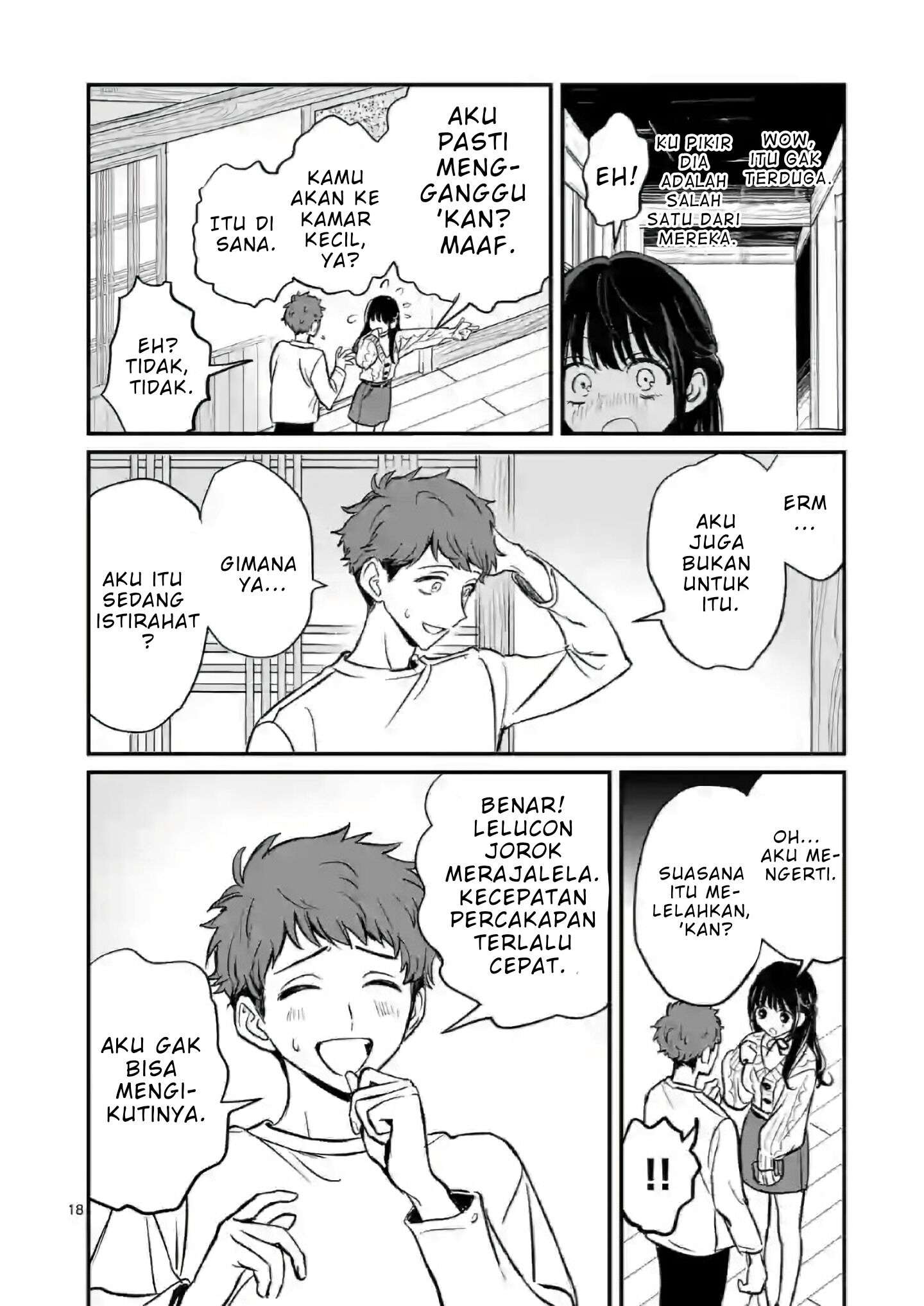 Halaman 18 dari Kimi ni Koisuru Satsujinki Chapter 1
