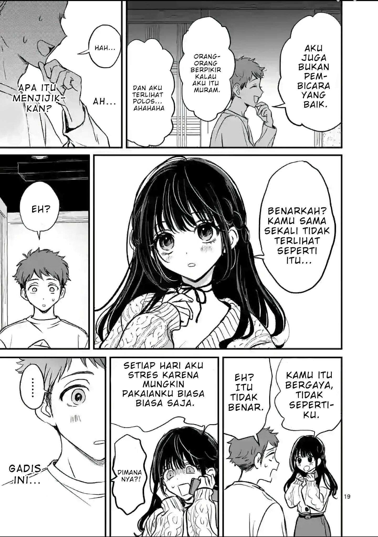 Halaman 19 dari Kimi ni Koisuru Satsujinki Chapter 1