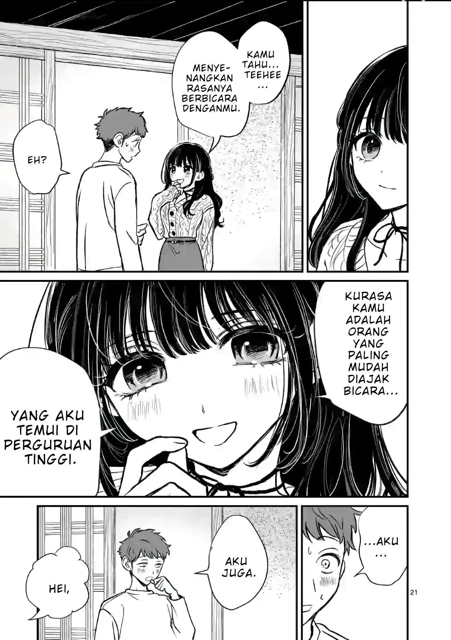 Halaman 21 dari Kimi ni Koisuru Satsujinki Chapter 1