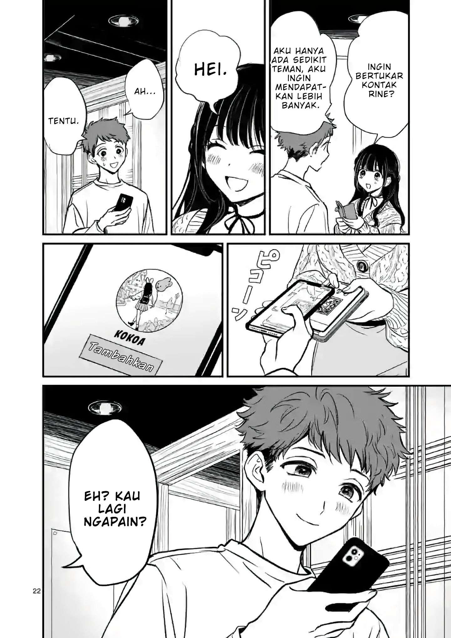 Halaman 22 dari Kimi ni Koisuru Satsujinki Chapter 1