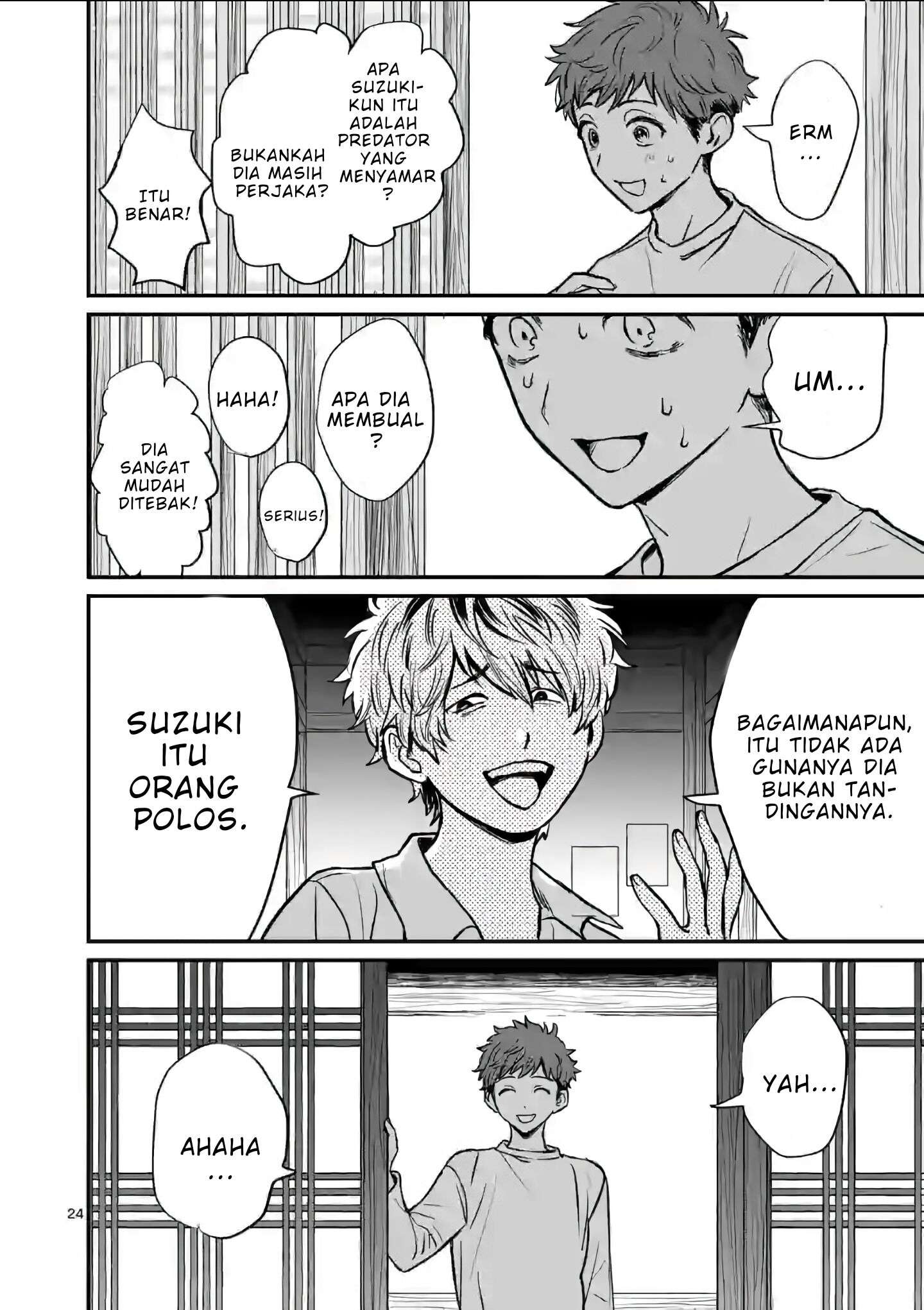Halaman 24 dari Kimi ni Koisuru Satsujinki Chapter 1