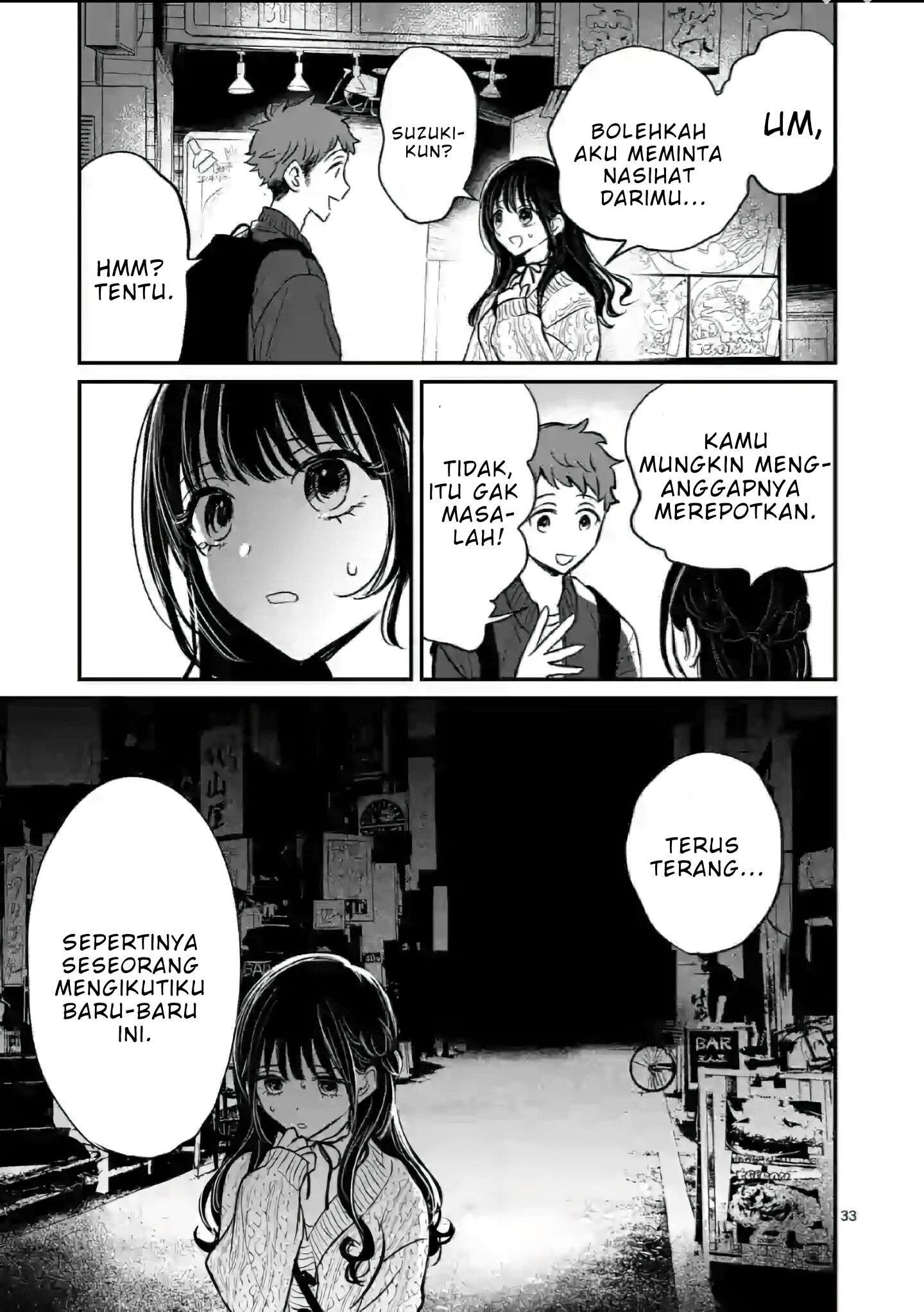 Halaman 33 dari Kimi ni Koisuru Satsujinki Chapter 1