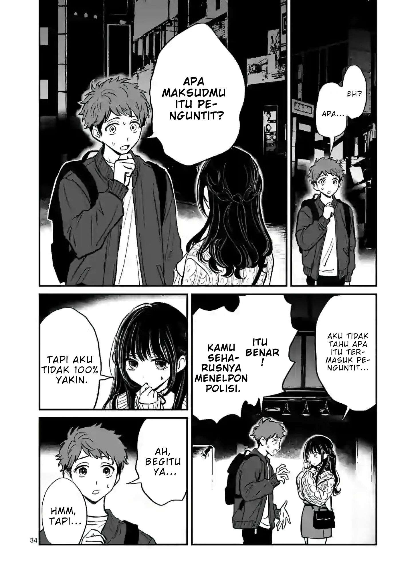 Halaman 34 dari Kimi ni Koisuru Satsujinki Chapter 1