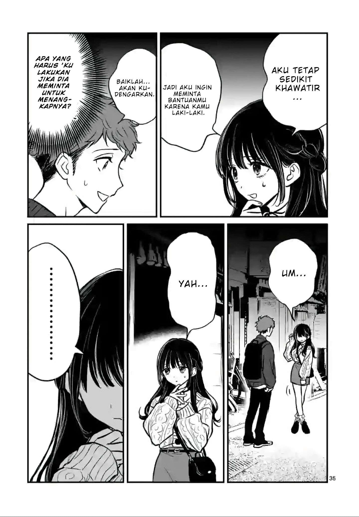 Halaman 35 dari Kimi ni Koisuru Satsujinki Chapter 1