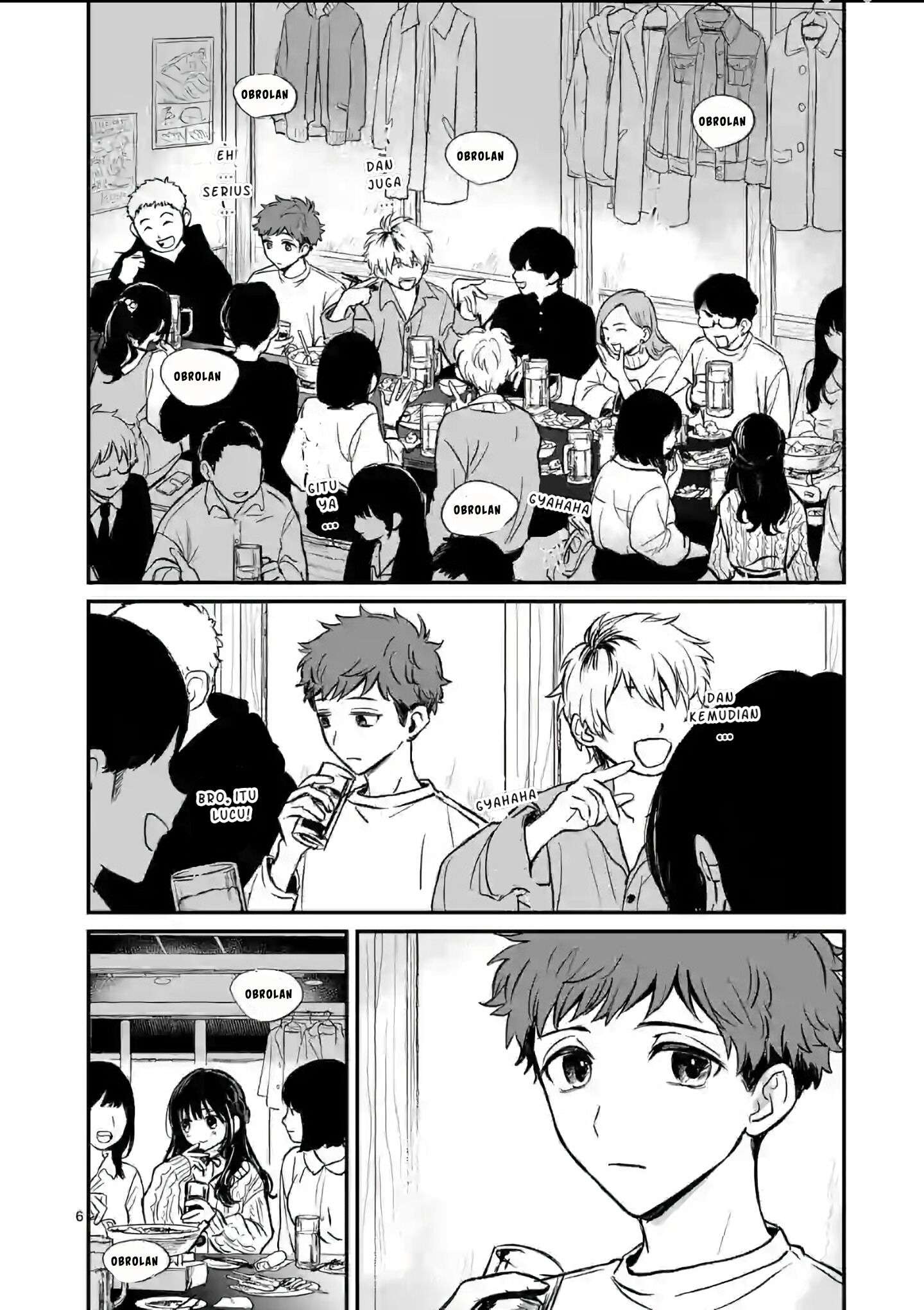 Halaman 6 dari Kimi ni Koisuru Satsujinki Chapter 1