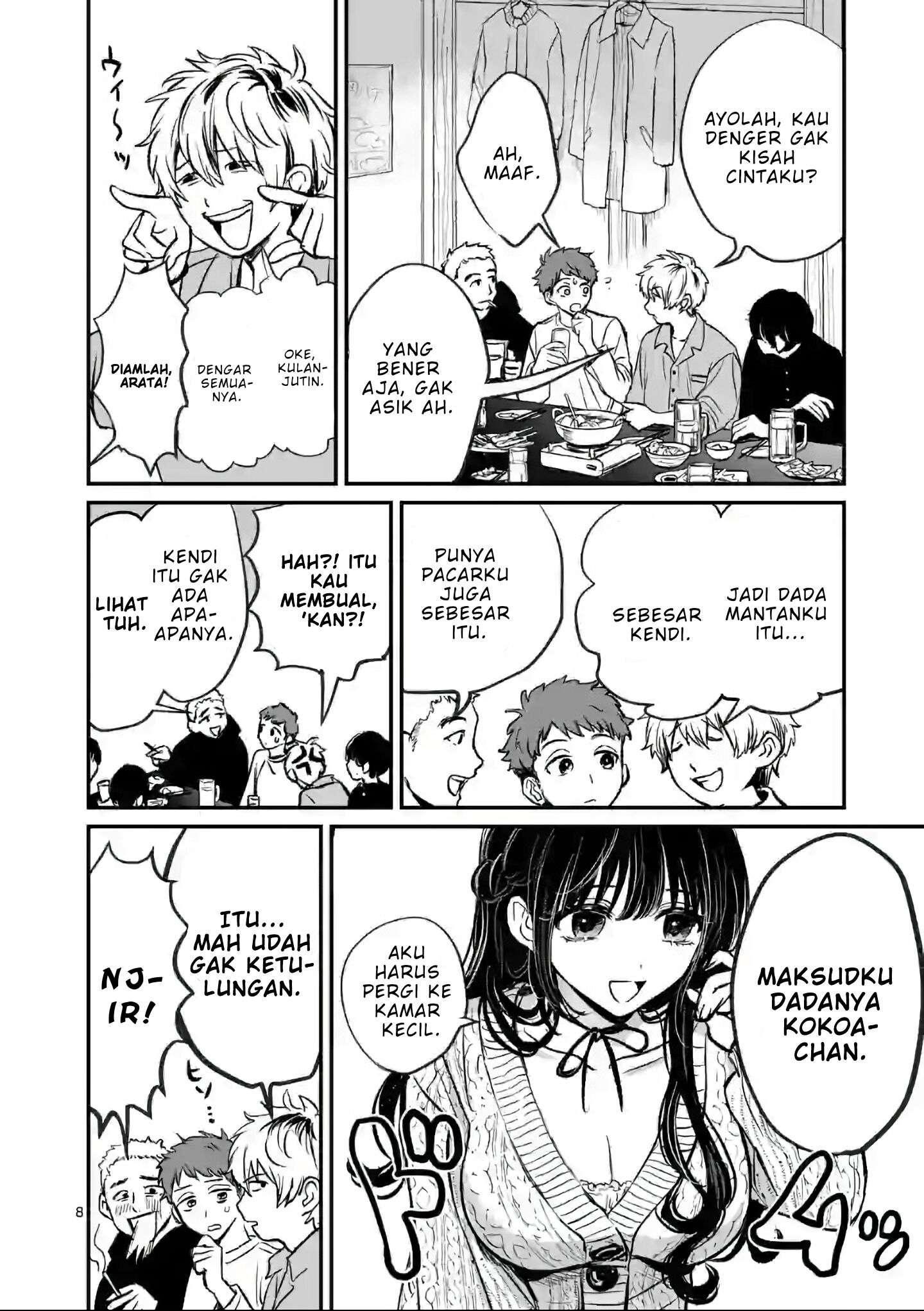 Halaman 8 dari Kimi ni Koisuru Satsujinki Chapter 1