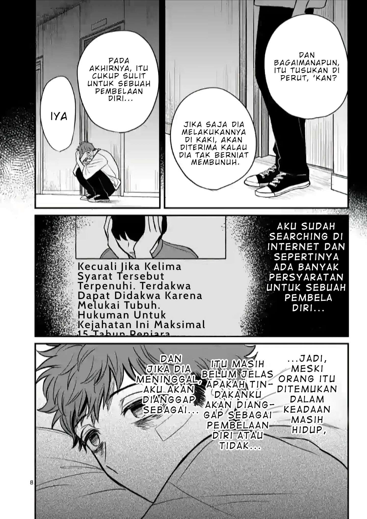 Halaman 9 dari Kimi ni Koisuru Satsujinki Chapter 4