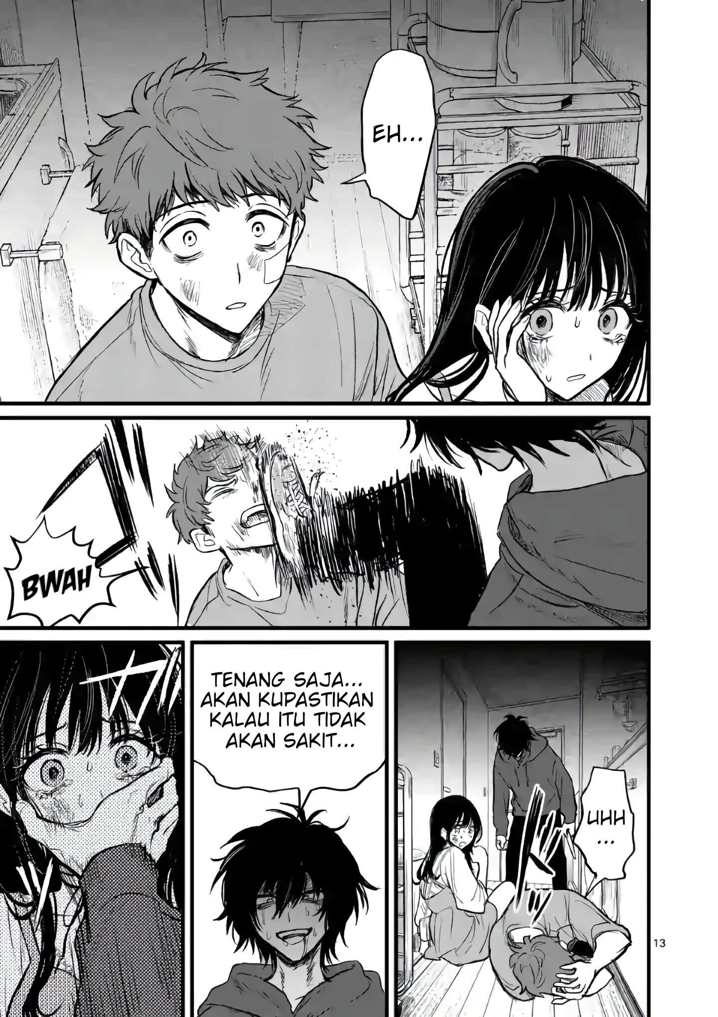 Halaman 14 dari Kimi ni Koisuru Satsujinki Chapter 6