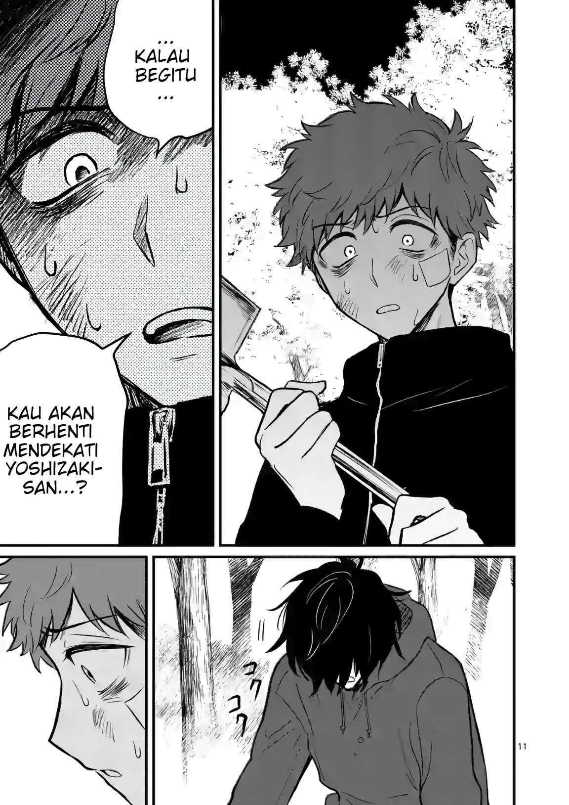 Halaman 12 dari Kimi ni Koisuru Satsujinki Chapter 8