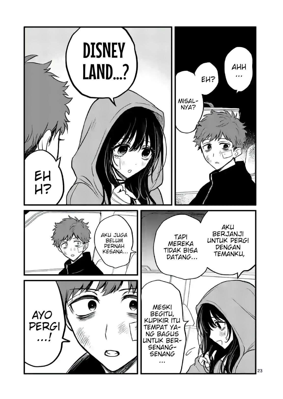 Halaman 24 dari Kimi ni Koisuru Satsujinki Chapter 8