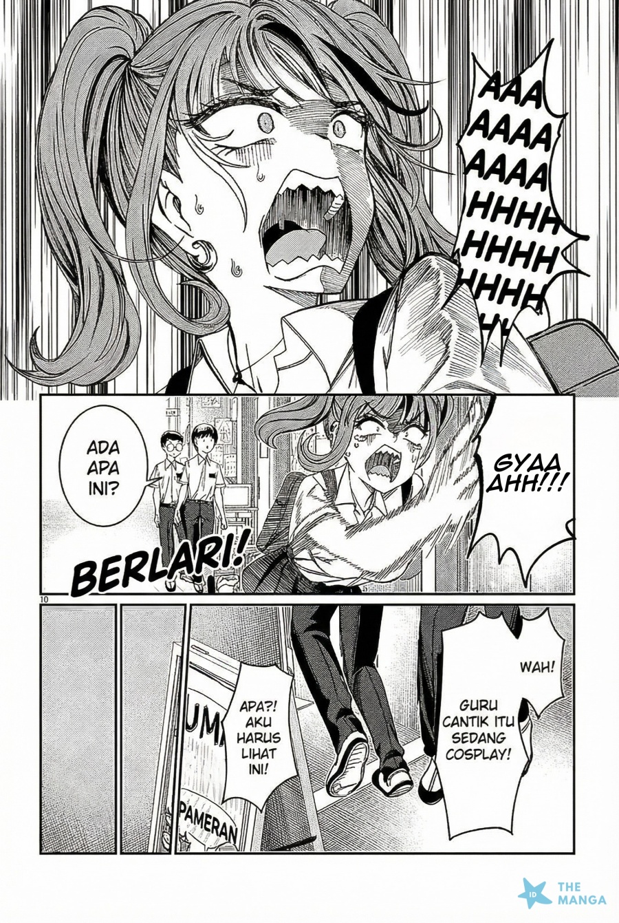 Kimi wa Yakamashi Tojite yo Kuchi wo! chapter 34 halaman 11