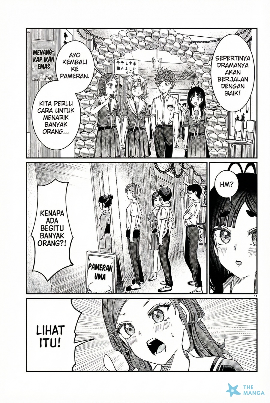 Kimi wa Yakamashi Tojite yo Kuchi wo! chapter 34 halaman 12