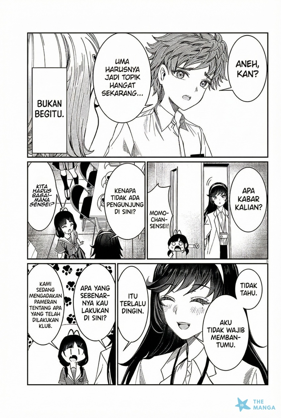 Kimi wa Yakamashi Tojite yo Kuchi wo! chapter 34 halaman 4