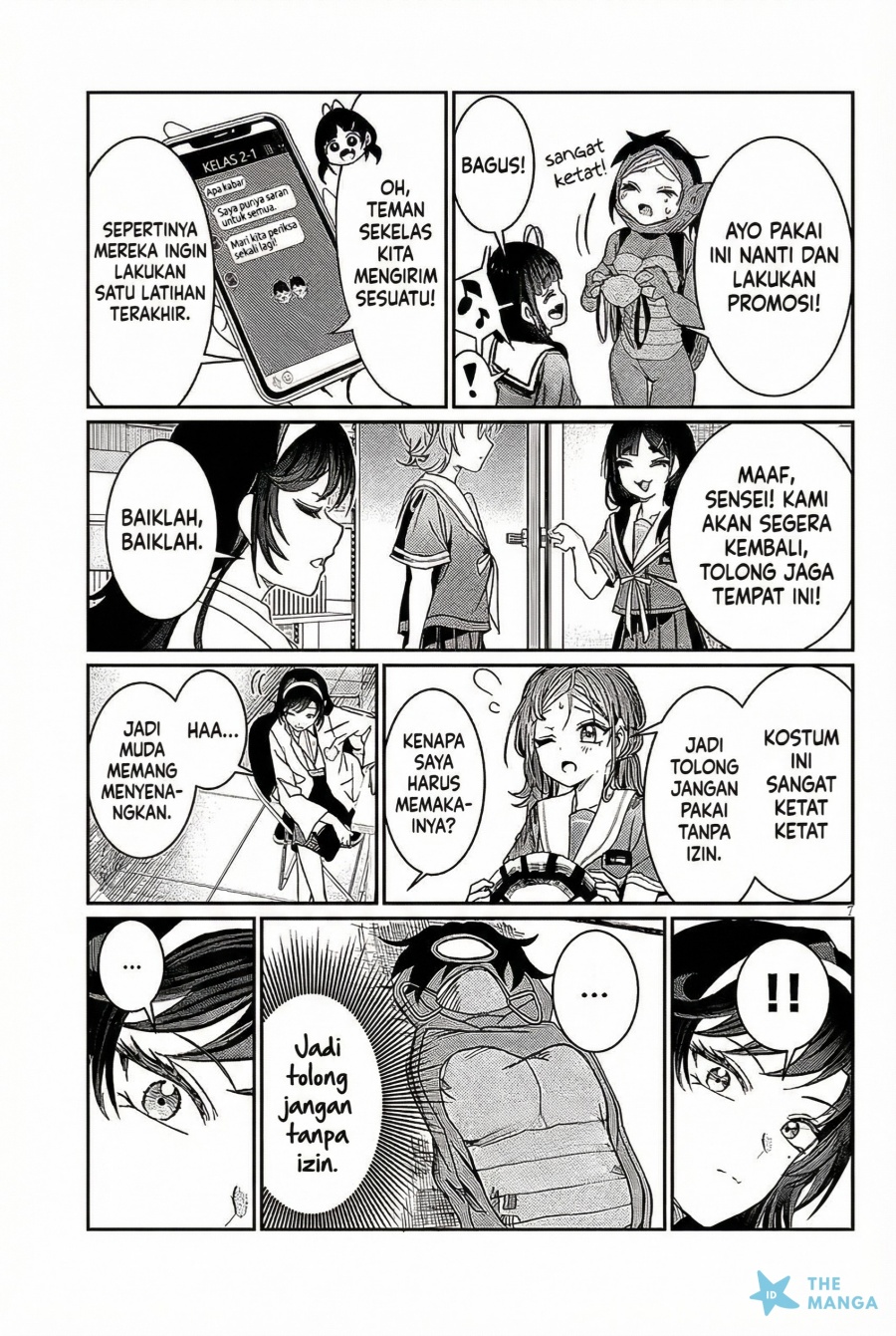 Kimi wa Yakamashi Tojite yo Kuchi wo! chapter 34 halaman 8