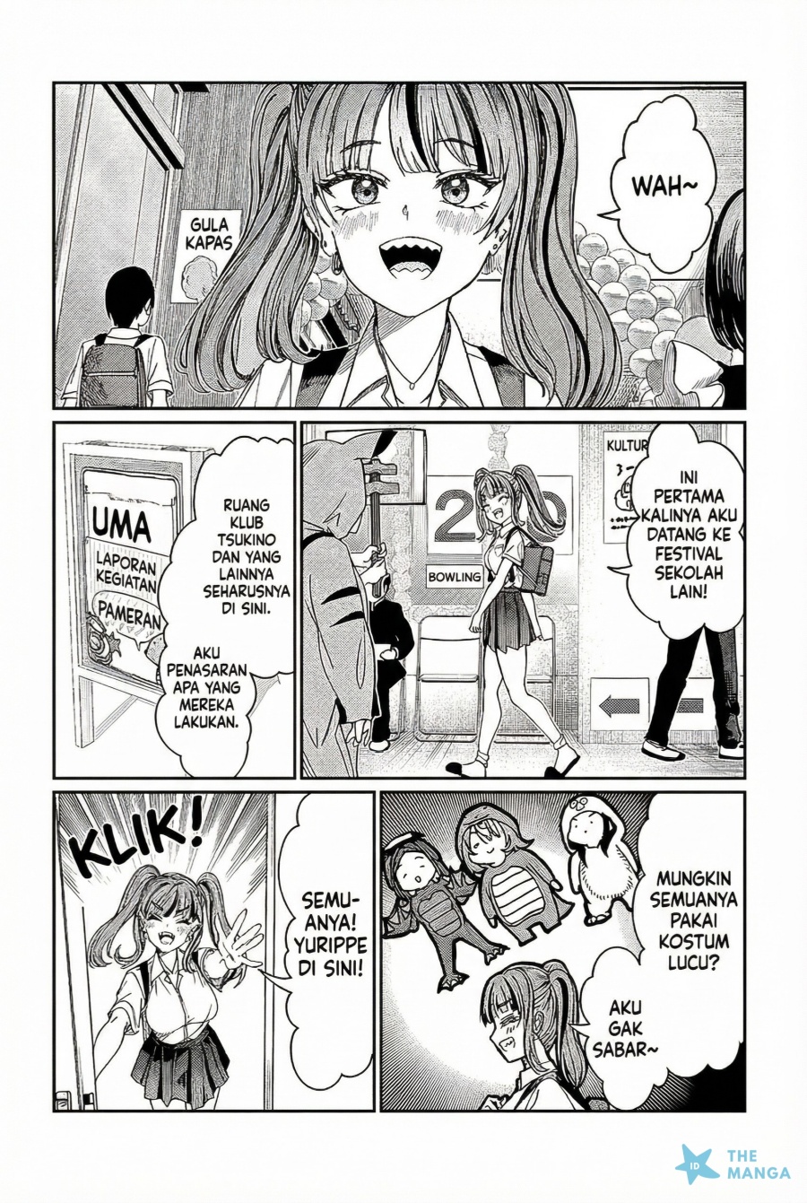 Kimi wa Yakamashi Tojite yo Kuchi wo! chapter 34 halaman 9