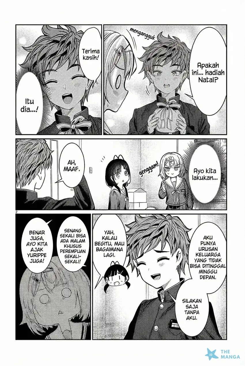 Halaman 3 dari Kimi wa Yakamashi Tojite yo Kuchi wo! Chapter 43