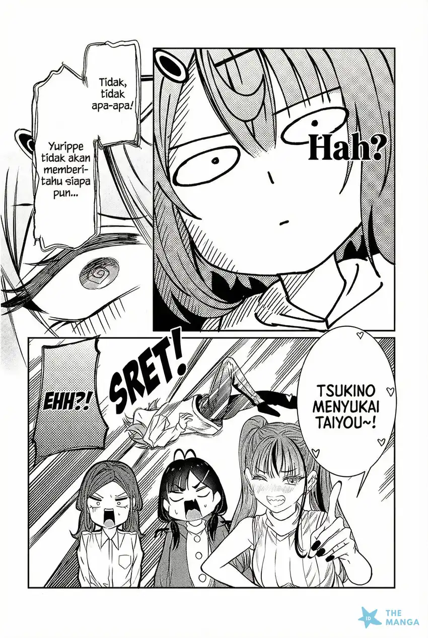 Halaman 9 dari Kimi wa Yakamashi Tojite yo Kuchi wo! Chapter 43