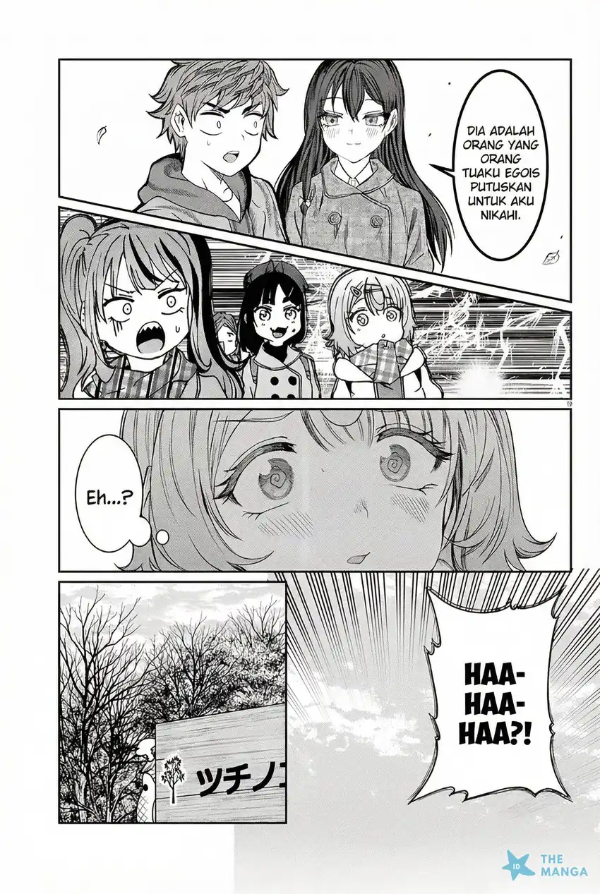 Halaman 10 dari Kimi wa Yakamashi Tojite yo Kuchi wo! Chapter 45