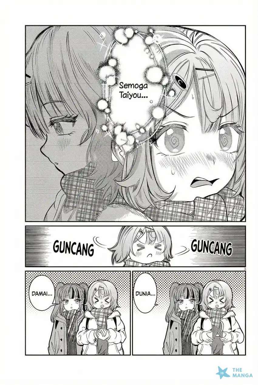 Halaman 6 dari Kimi wa Yakamashi Tojite yo Kuchi wo! Chapter 45
