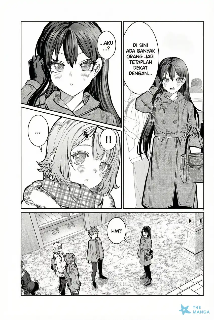 Halaman 8 dari Kimi wa Yakamashi Tojite yo Kuchi wo! Chapter 45