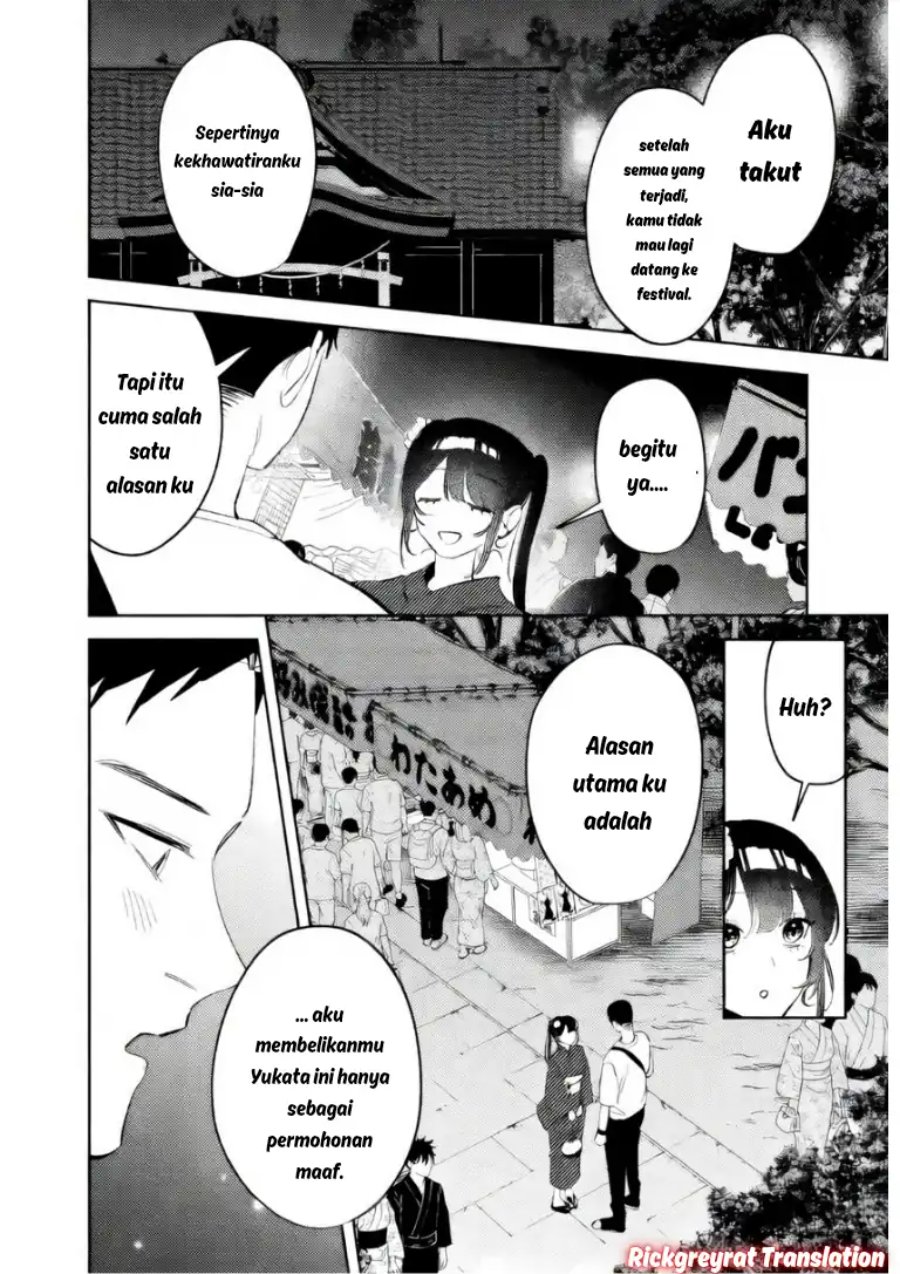 Koko Jidai ni Gomandatta Jou sama to no Dousei Seikatsu wa Igaito Igokochi ga Warukunai chapter 34 halaman 13