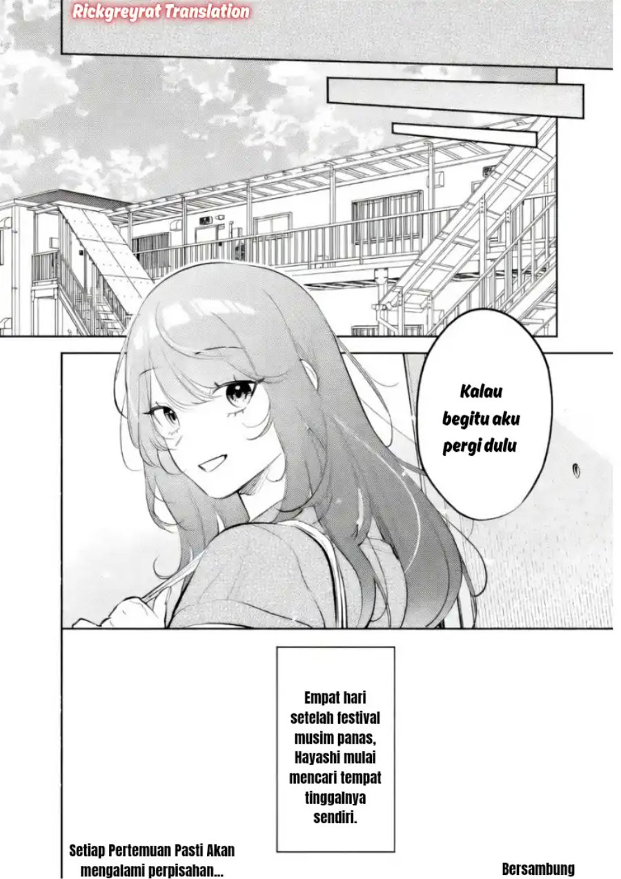 Koko Jidai ni Gomandatta Jou sama to no Dousei Seikatsu wa Igaito Igokochi ga Warukunai chapter 34 halaman 19
