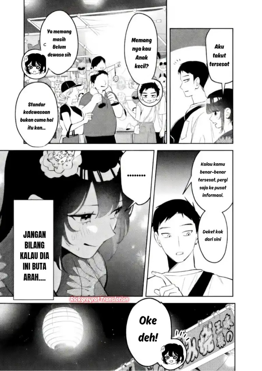 Koko Jidai ni Gomandatta Jou sama to no Dousei Seikatsu wa Igaito Igokochi ga Warukunai chapter 34 halaman 6