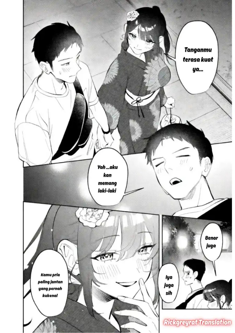 Koko Jidai ni Gomandatta Jou sama to no Dousei Seikatsu wa Igaito Igokochi ga Warukunai chapter 34 halaman 9