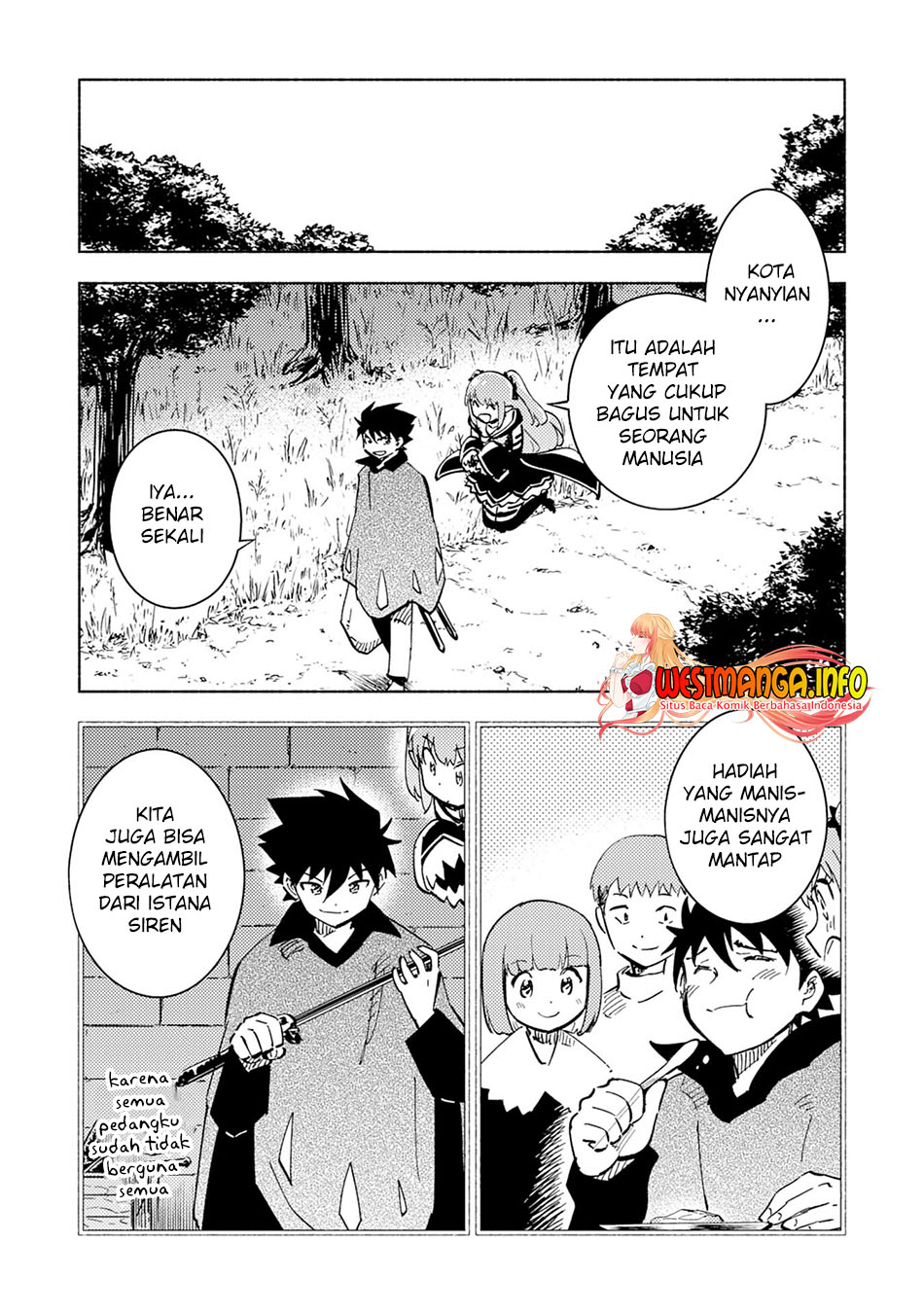 Halaman 7 dari Kono Sekai de Ore dake ga "Level Up" wo Shitteiru Chapter 11