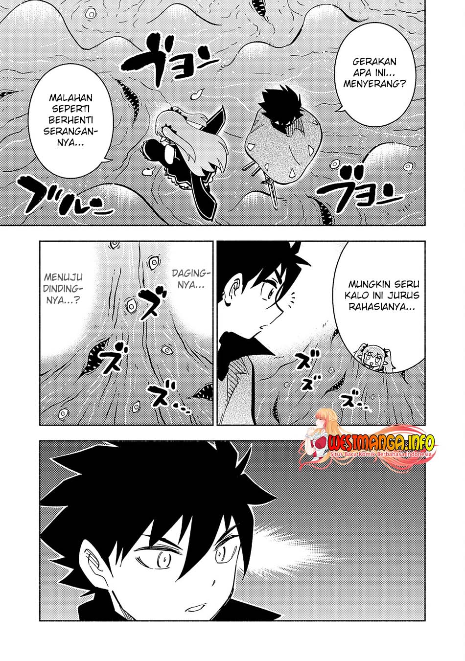 Halaman 18 dari Kono Sekai de Ore dake ga "Level Up" wo Shitteiru Chapter 13