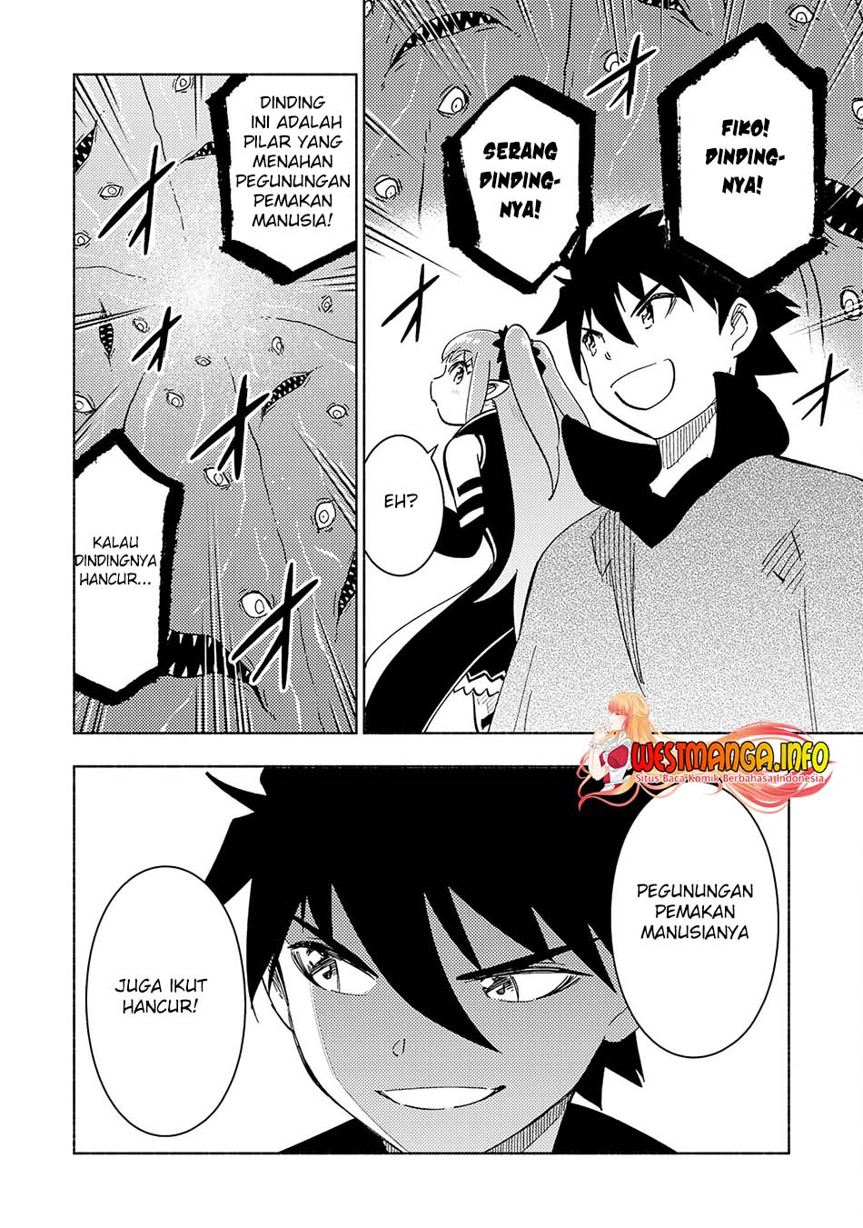 Halaman 19 dari Kono Sekai de Ore dake ga "Level Up" wo Shitteiru Chapter 13