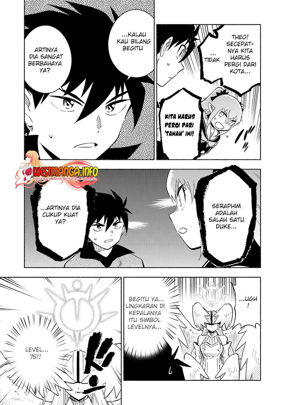 Halaman 24 dari Kono Sekai de Ore dake ga "Level Up" wo Shitteiru Chapter 18