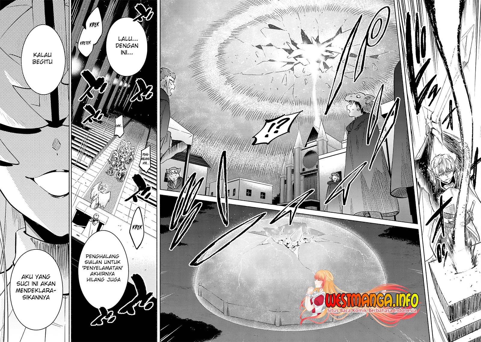 Halaman 35 dari Kono Sekai de Ore dake ga "Level Up" wo Shitteiru Chapter 18