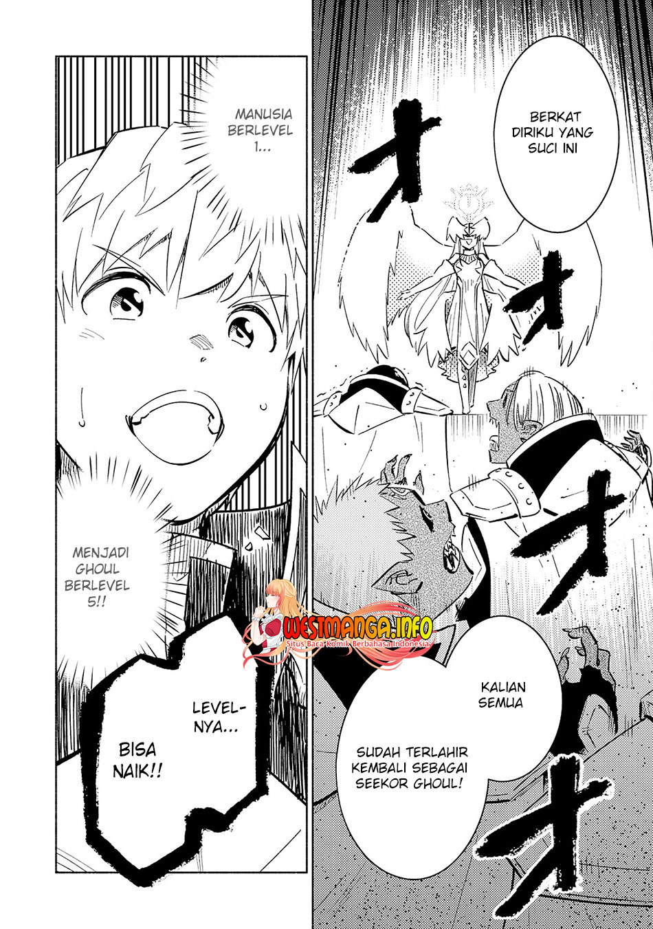 Halaman 40 dari Kono Sekai de Ore dake ga "Level Up" wo Shitteiru Chapter 18