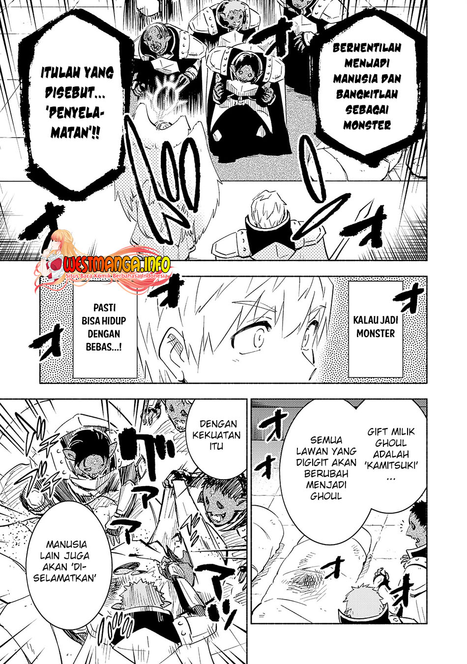 Halaman 41 dari Kono Sekai de Ore dake ga "Level Up" wo Shitteiru Chapter 18