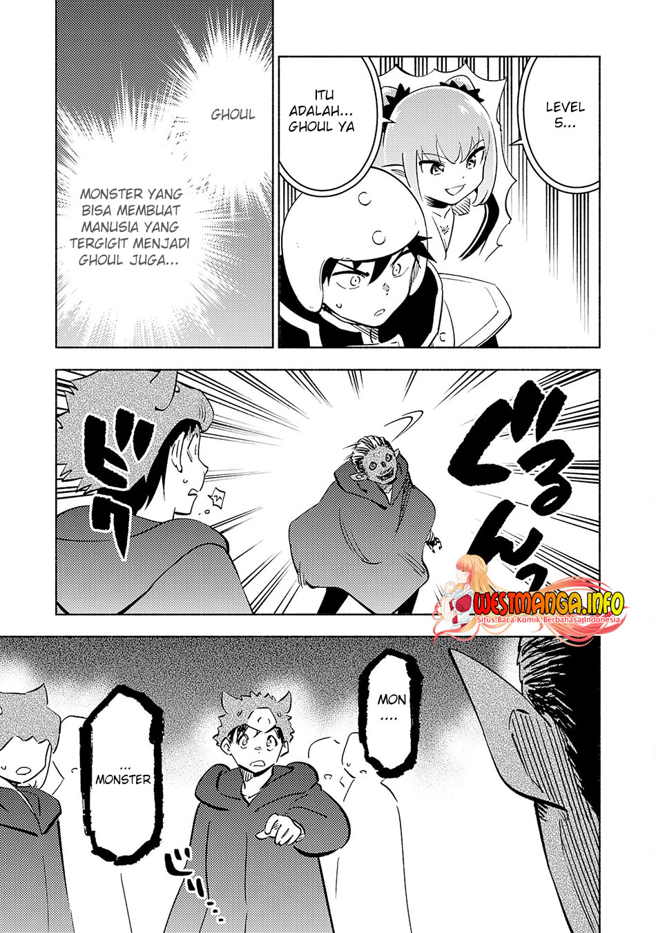 Halaman 18 dari Kono Sekai de Ore dake ga "Level Up" wo Shitteiru Chapter 19