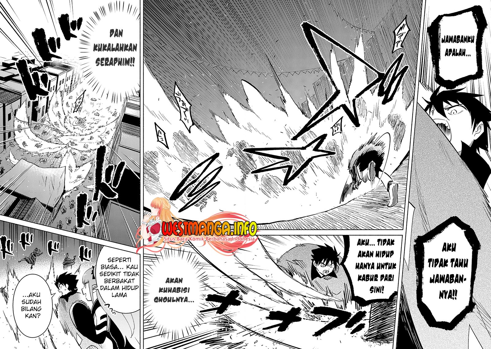 Halaman 35 dari Kono Sekai de Ore dake ga "Level Up" wo Shitteiru Chapter 19