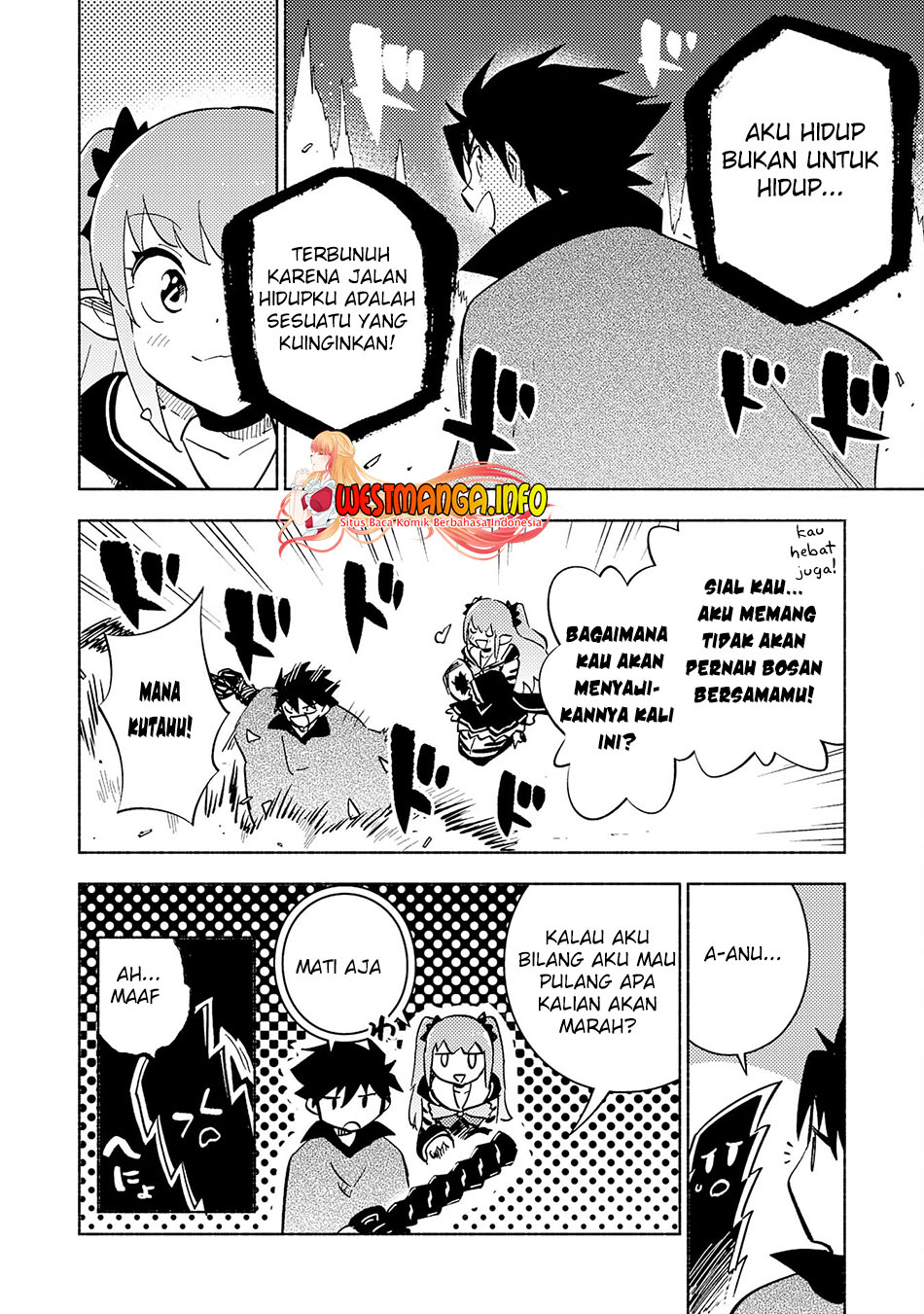 Halaman 36 dari Kono Sekai de Ore dake ga "Level Up" wo Shitteiru Chapter 19