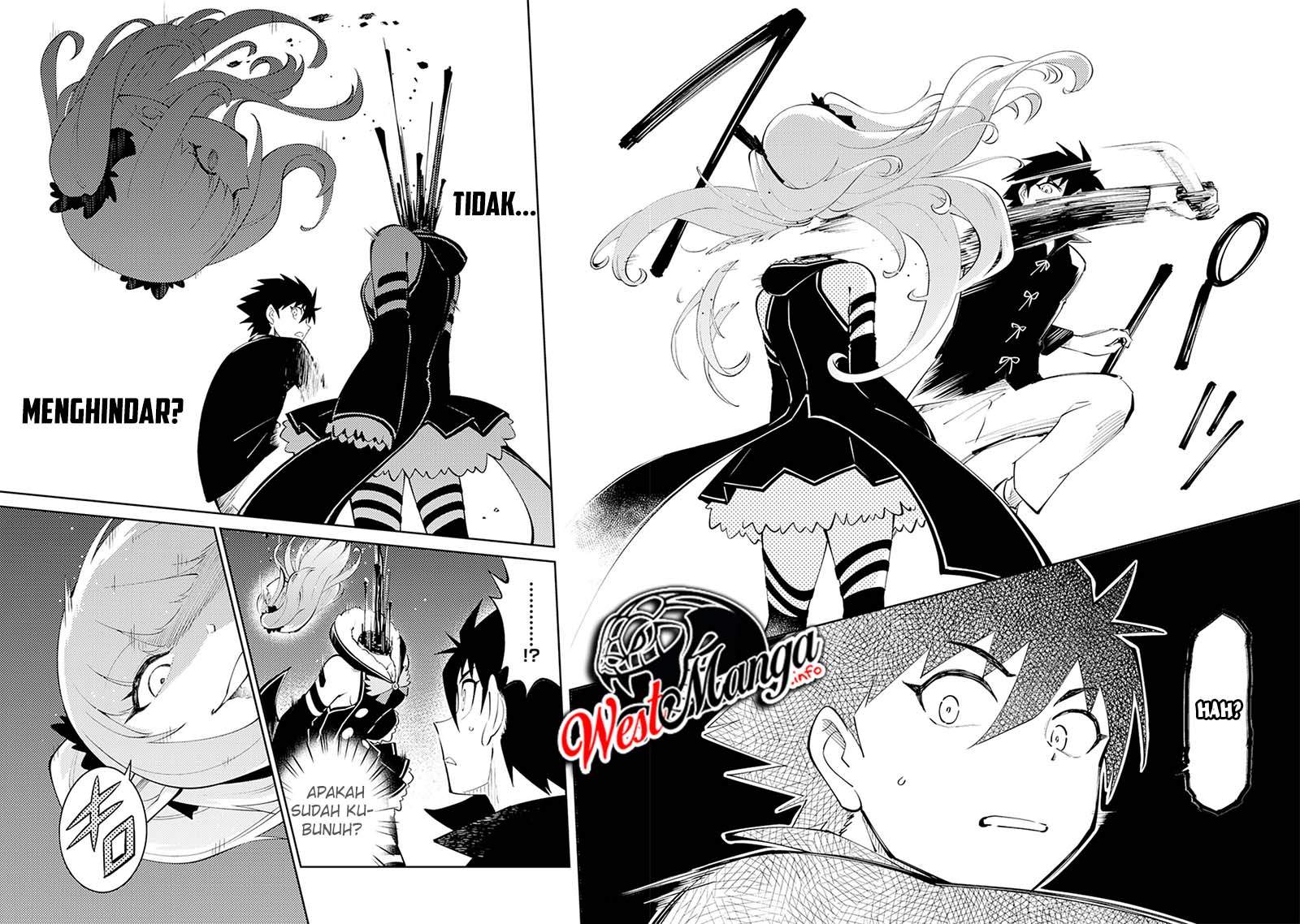 Halaman 19 dari Kono Sekai de Ore dake ga "Level Up" wo Shitteiru Chapter 2