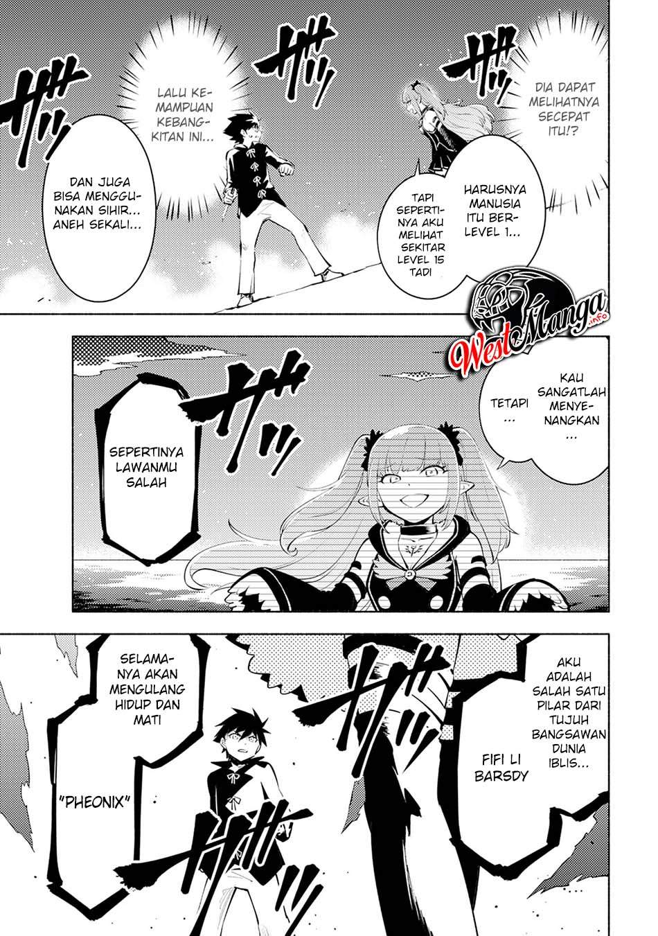 Halaman 23 dari Kono Sekai de Ore dake ga "Level Up" wo Shitteiru Chapter 2