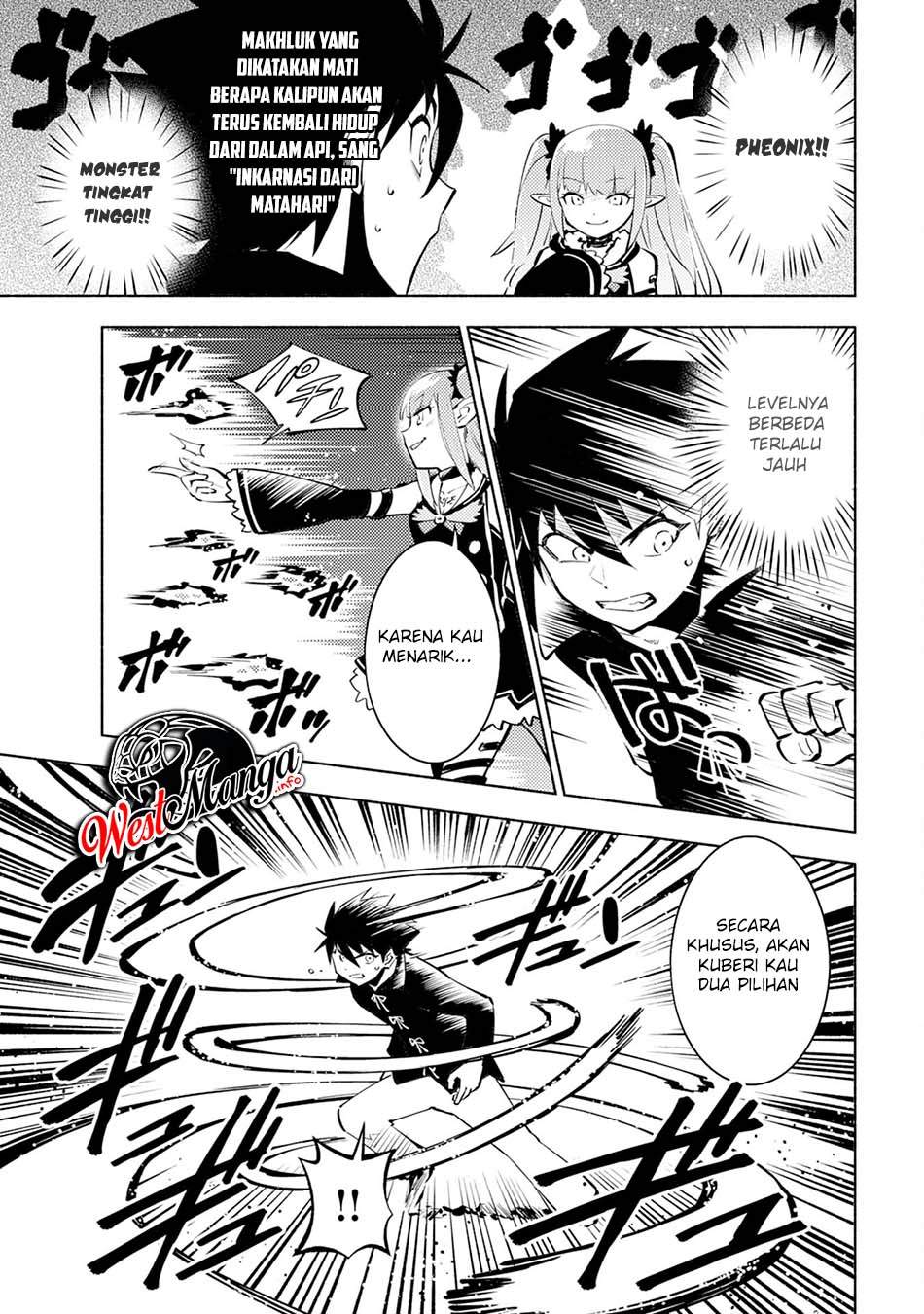 Halaman 25 dari Kono Sekai de Ore dake ga "Level Up" wo Shitteiru Chapter 2