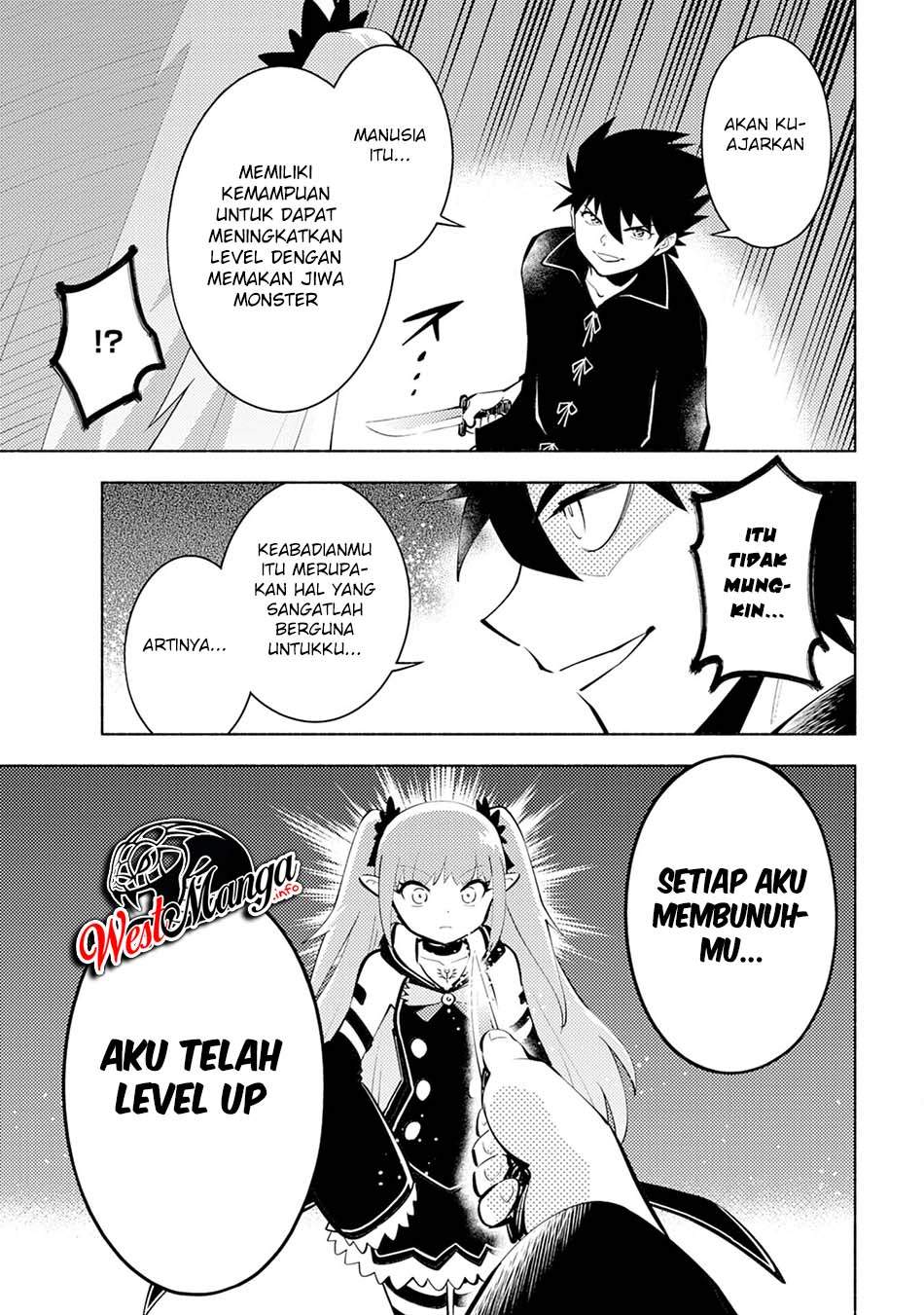 Halaman 38 dari Kono Sekai de Ore dake ga "Level Up" wo Shitteiru Chapter 2