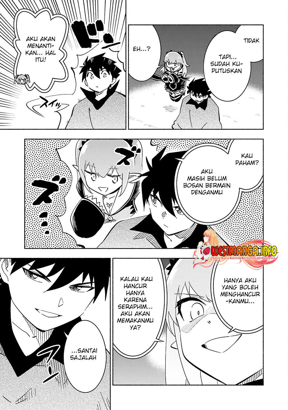 Halaman 10 dari Kono Sekai de Ore dake ga "Level Up" wo Shitteiru Chapter 21